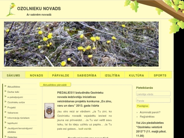 Ozolnieku novada dome, 