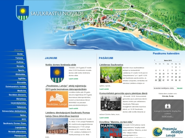 Saulkrastu novada dome, 